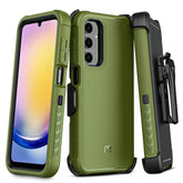 MyBat Pro Maverick Series Case w/ Holster for Samsung Galaxy A25 5G - Blue